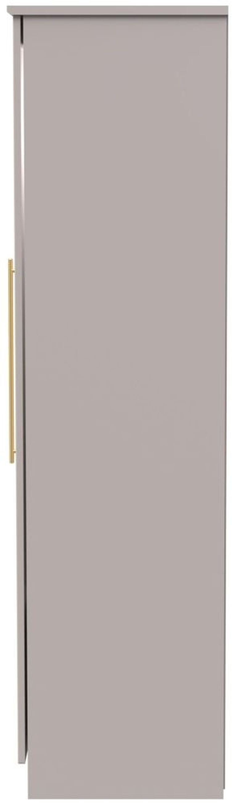 Haworth Cashmere 3 Door Tall Triple Wardrobe - 1 Mirror
