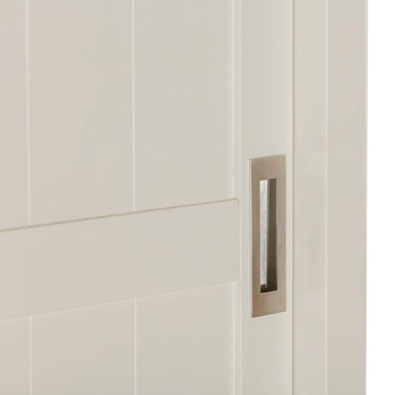 Hayley Sliding Wardrobe - 2 Door - Oak and White