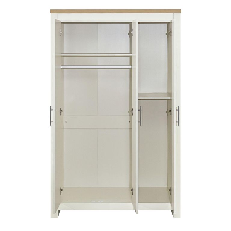 Highgate Wardrobe - 3 Door - Cream Painted