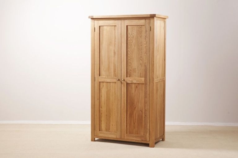 Kent Oak 2 Door Wardrobe