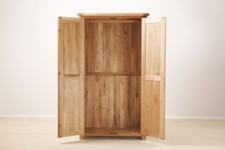 Kent Oak 2 Door Wardrobe