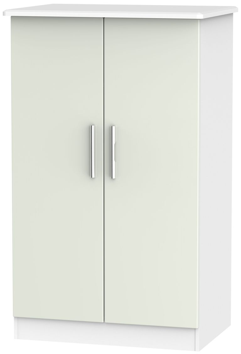 Knightsbridge Cashmere Matt and White Midi Wardrobe