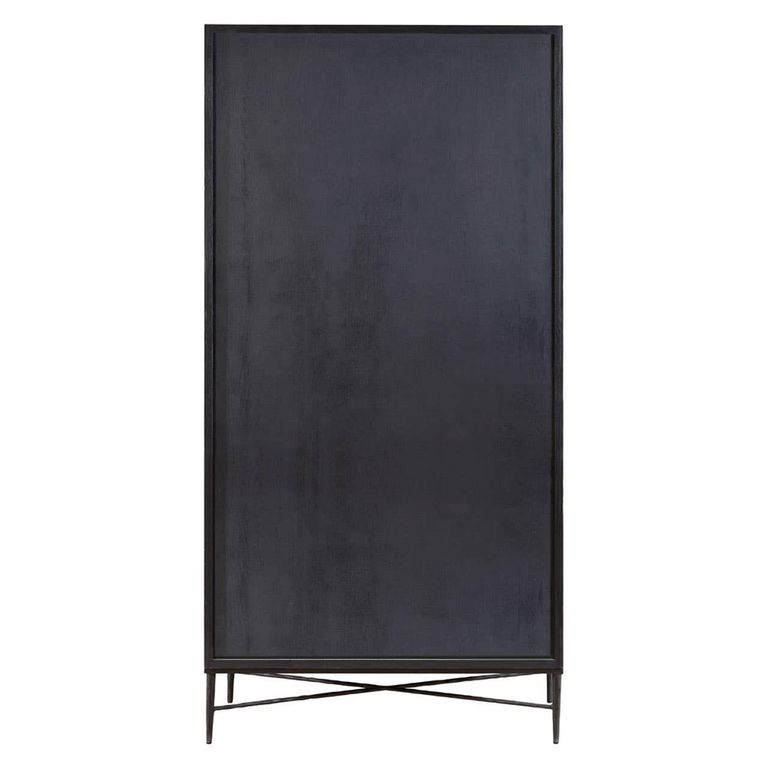 Kyra Wardrobe - 2 Door - Fluted Natural Elm Wood