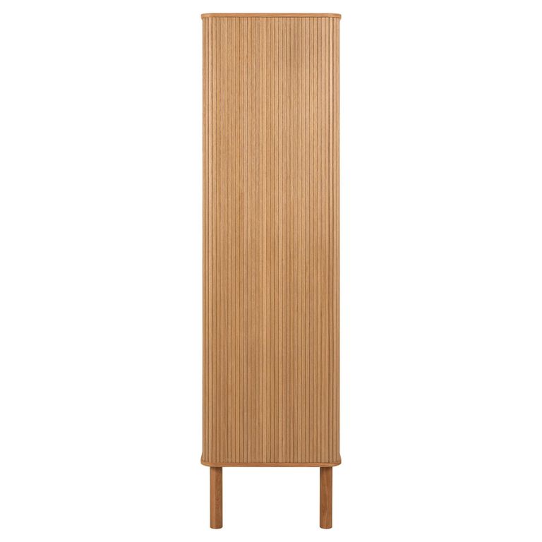 Langley Wardrobe - 2 Door - Fluted - Oak