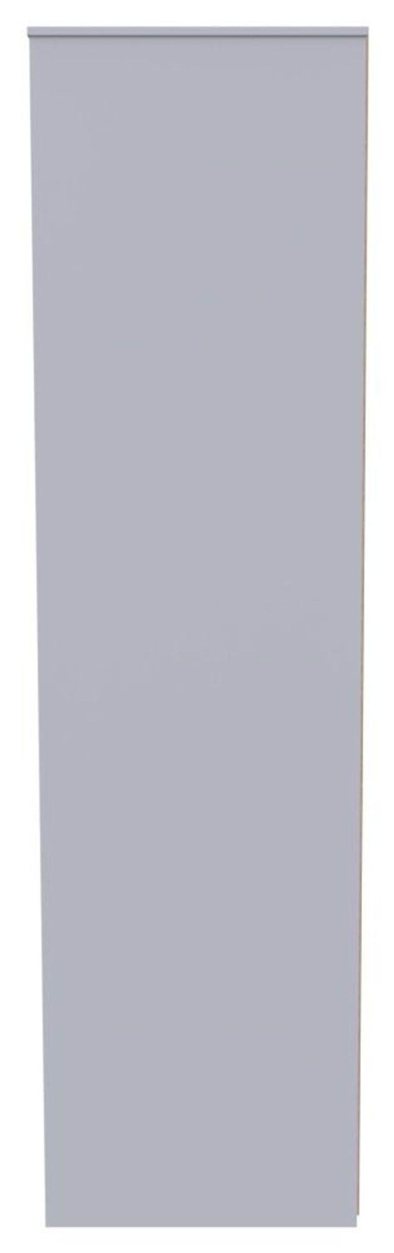 Las Vegas White and Green 3 Door Tall Triple Wardrobe