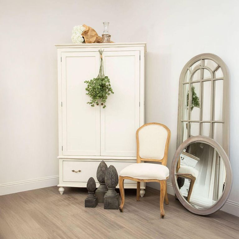 Loire Wardrobe - 2 Door - 1 Drawer - White