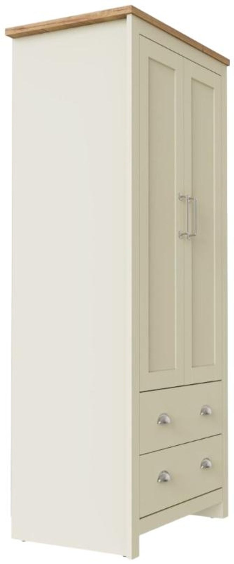 Lyman 2 Door 2 Drawer Wardrobe - Variant Available
