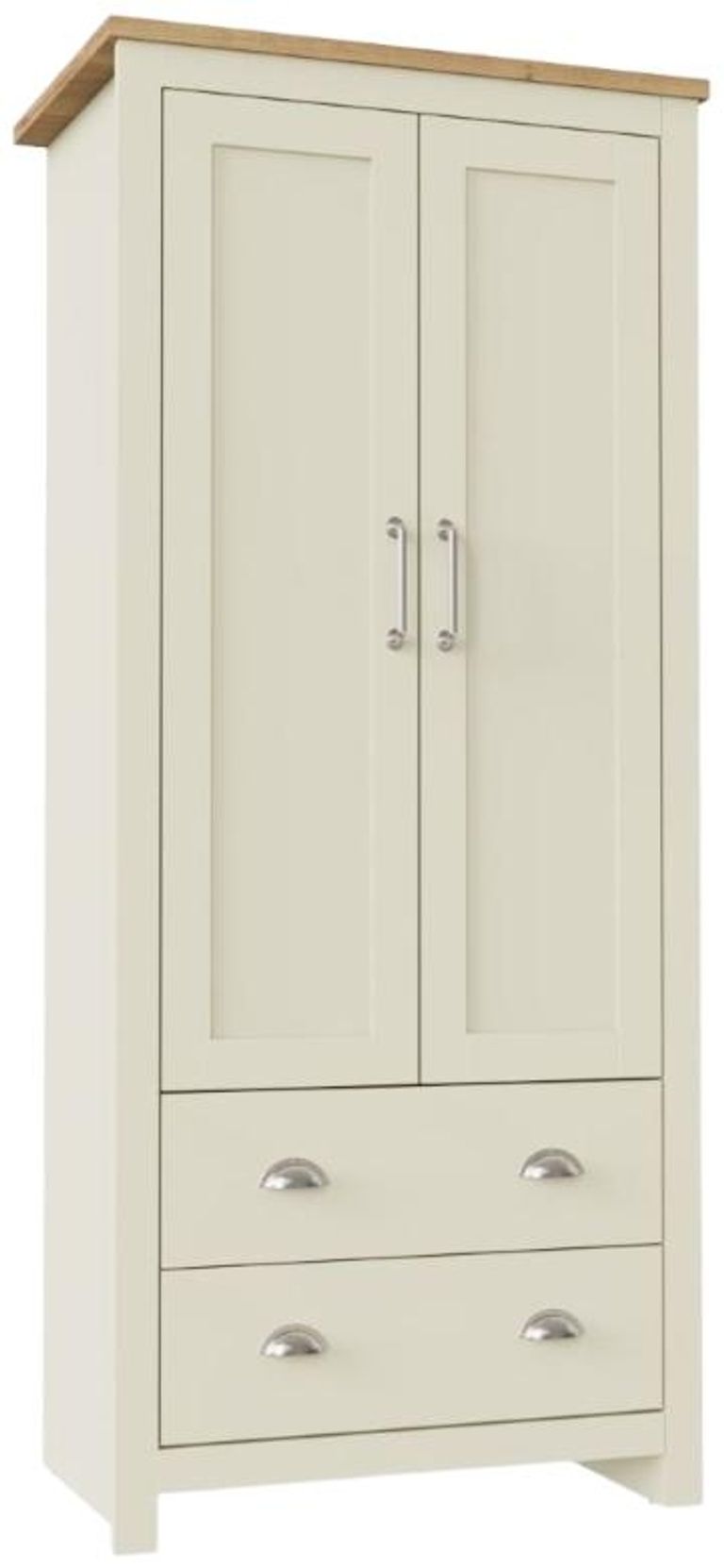 Lyman 2 Door 2 Drawer Wardrobe - Variant Available