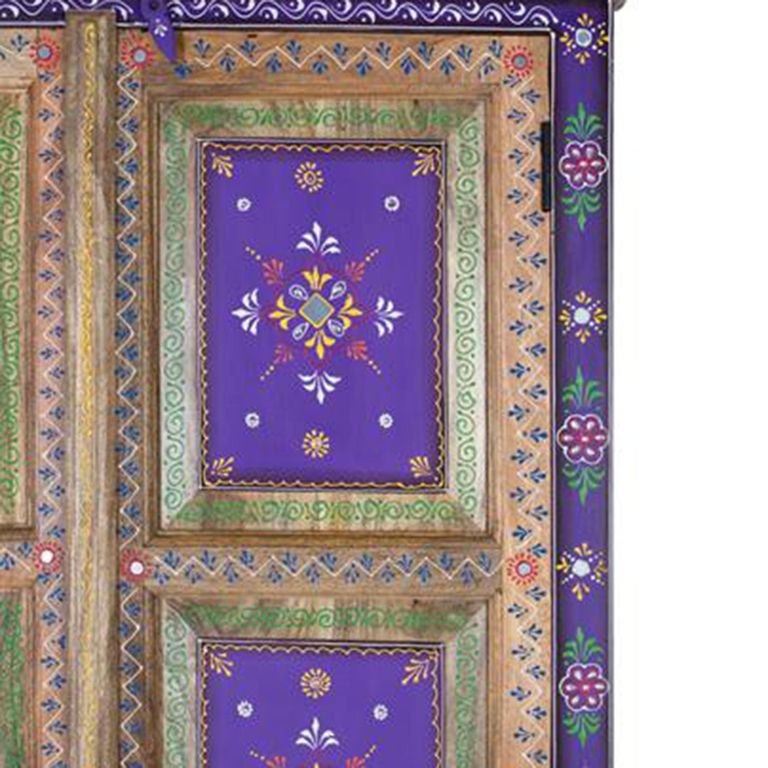 Madelynn Wardrobe - 2 Door - Painted - Mango Wood