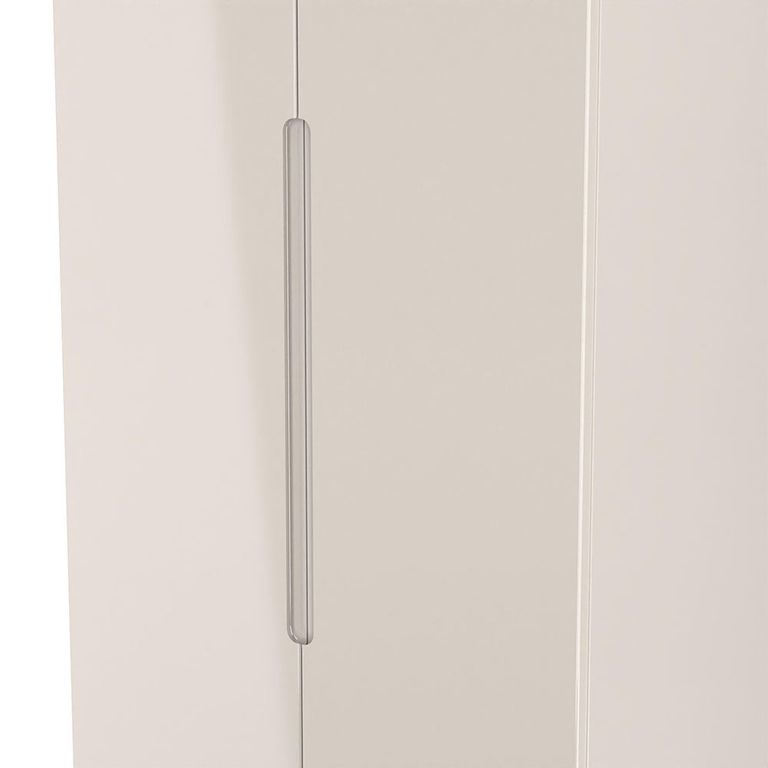 Milan Cashmere Gloss 2 Door 2 Drawer Double Wardrobe