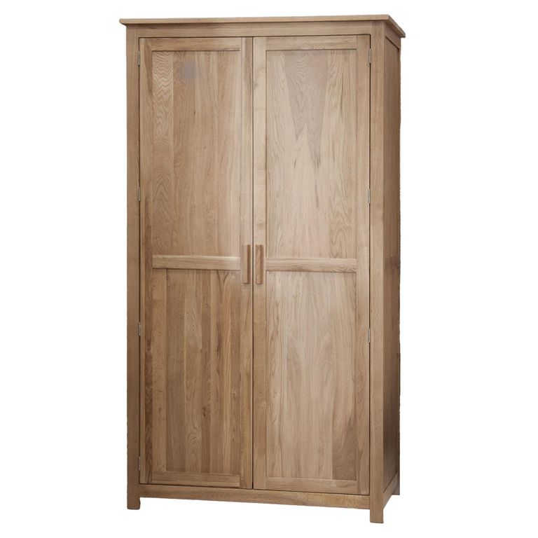 Opus Wardrobe - 2 Door - Oak