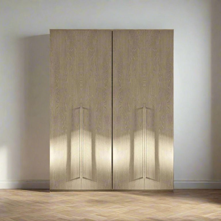 Denali Wardrobe - 4 Door - Sand Birch