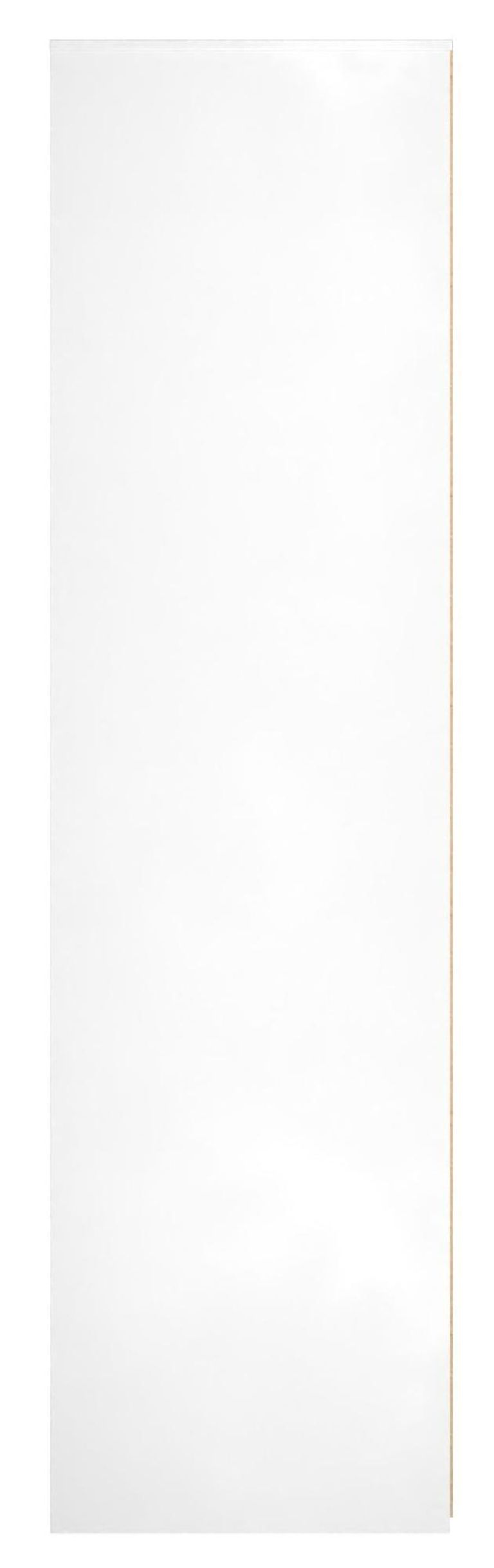 Padstow Grey and White 2 Door Tall Combi Wardrobe - 1 Mirror