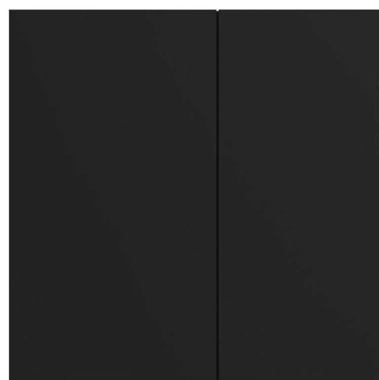 Pepe Black 3 Door Triple Wardrobe