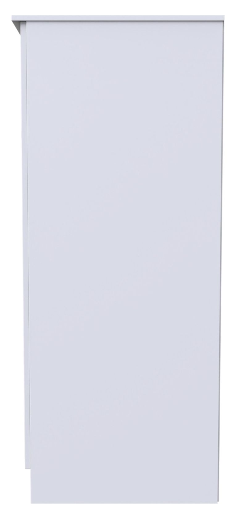 Plymouth White Gloss Midi Wardrobe