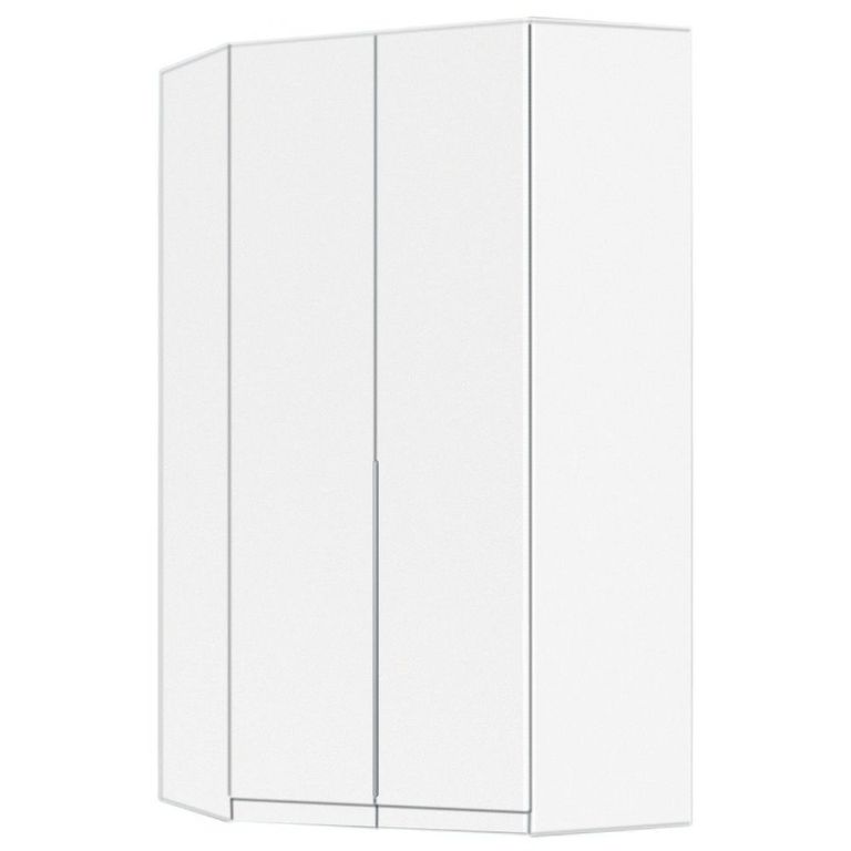 Rauch Alabama 117cm 2 Door Corner Wardrobe - Alpine White