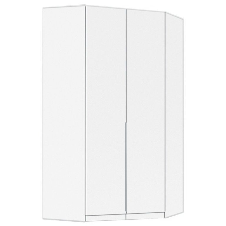 Rauch Alabama 117cm 2 Door Corner Wardrobe - Alpine White