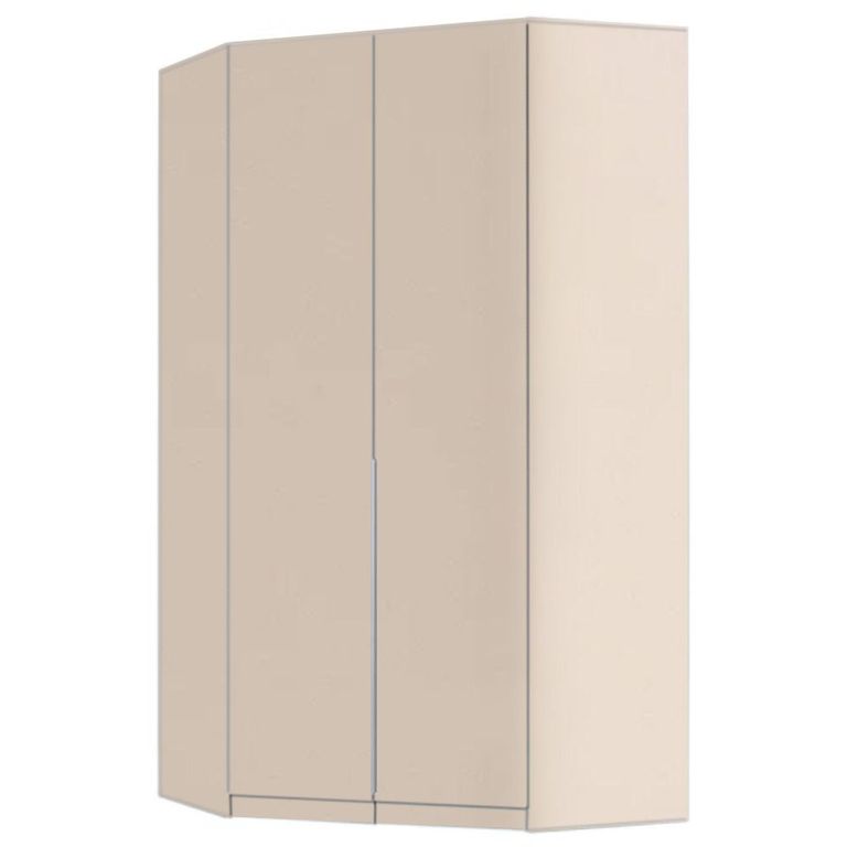 Rauch Alabama 117cm 2 Door Corner Wardrobe - Champagne