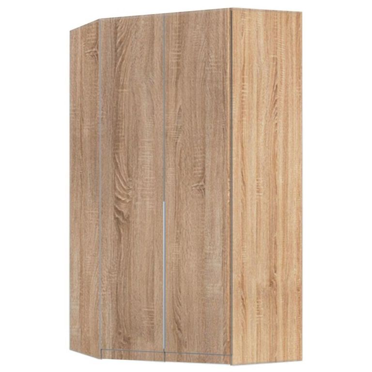 Rauch Alabama 117cm 2 Door Corner Wardrobe - Sonoma Oak