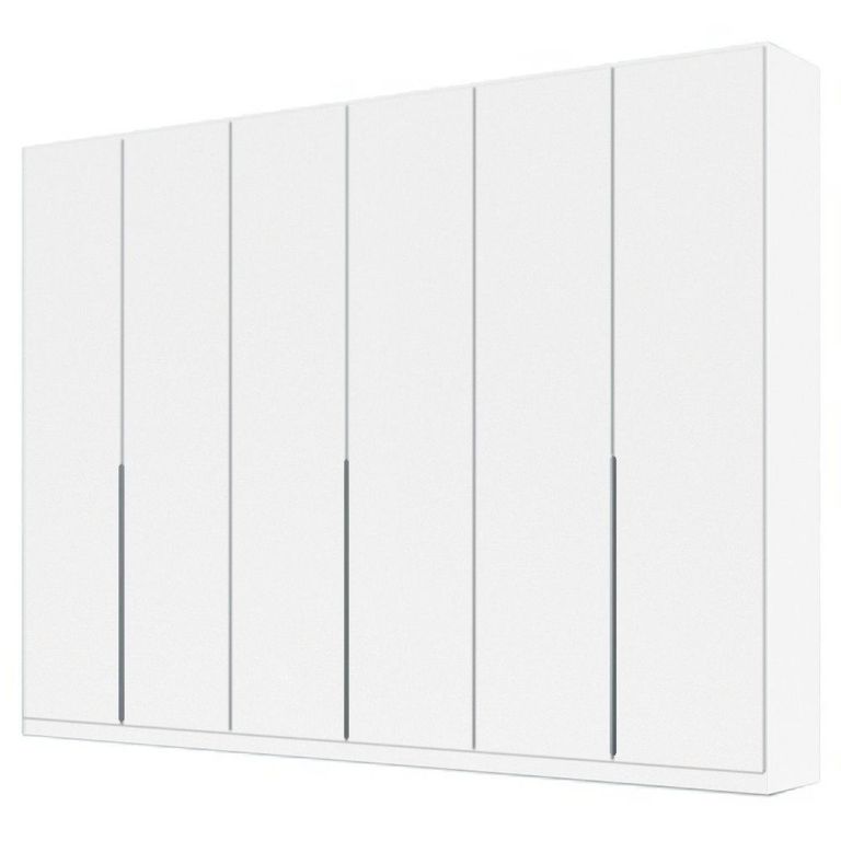 Alabama Wardrobe - 271cm - 6 Door - Alpine White