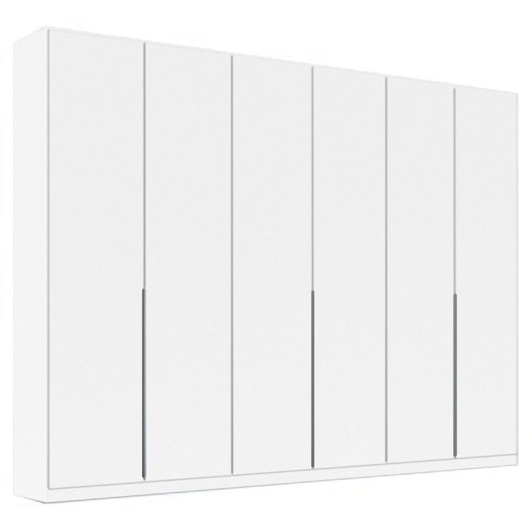 Alabama Wardrobe - 271cm - 6 Door - Alpine White