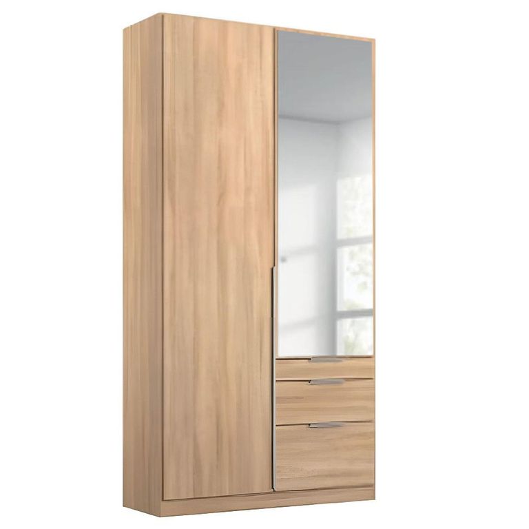 Rauch Alabama 91cm 2 Door Combi Wardrobe - Sonoma Oak