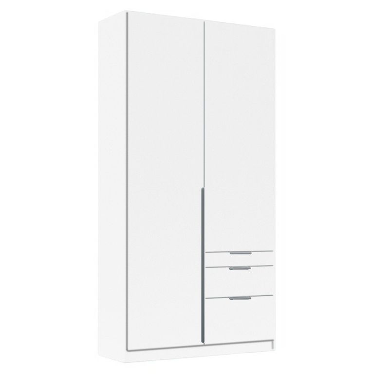Rauch Alabama 91cm 2 Door Wardrobe with Drawer - Alpine White