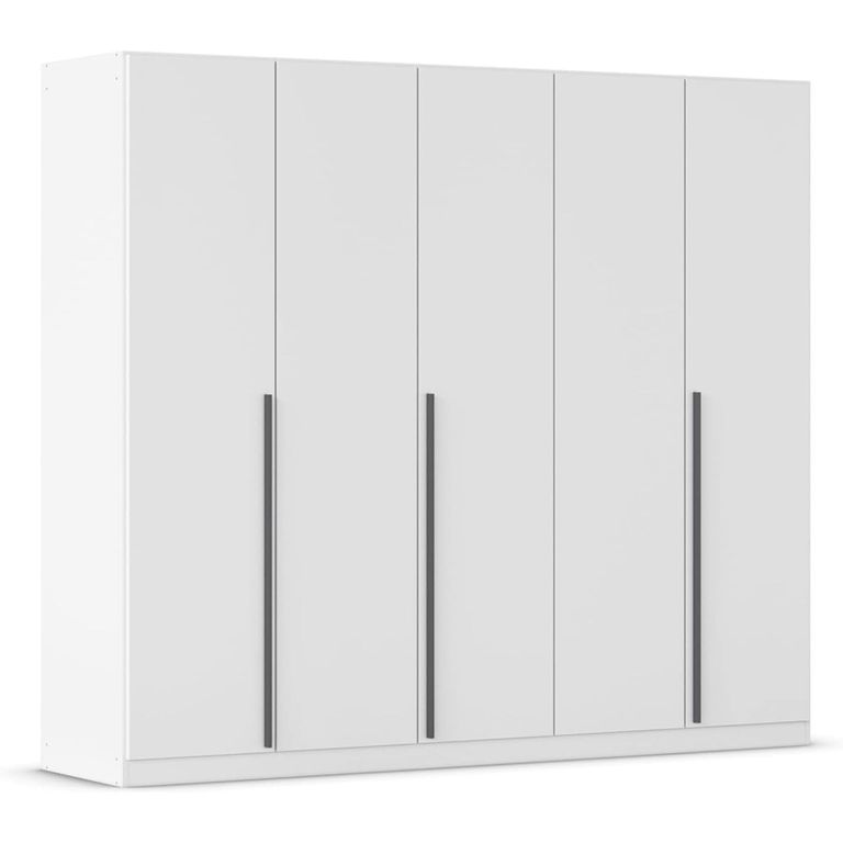 Rauch Alba 226cm 5 Door Wardrobe - Alpine White