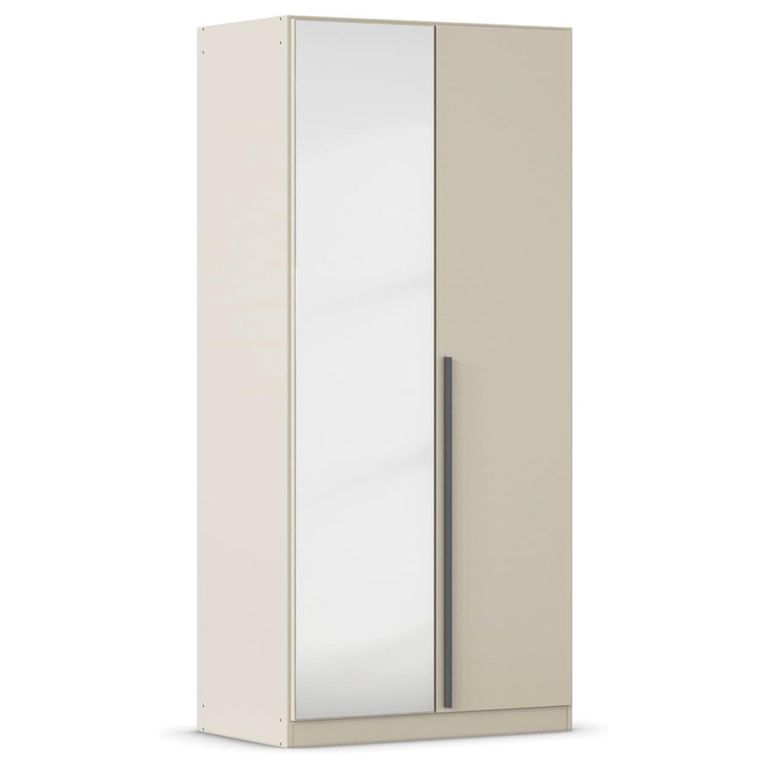 Rauch Alba 91cm 2 Door Mirror Wardrobe - Champagne