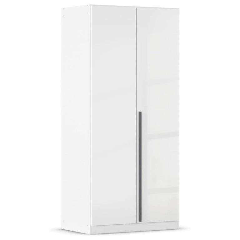 Rauch Alba 91cm 2 Door Wardrobe - White Gloss