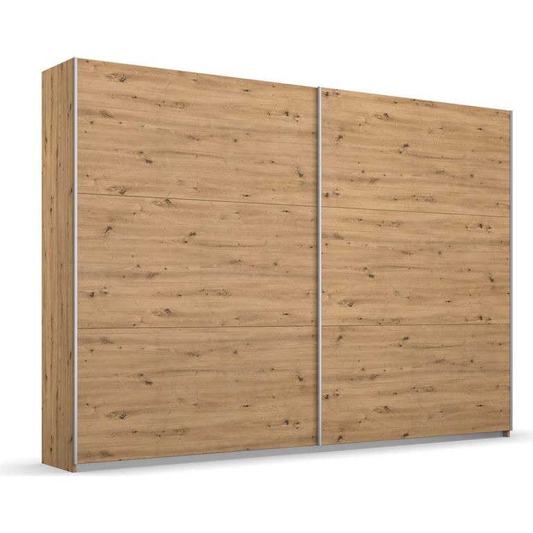 Rauch Aurelio 261cm Artisan Oak 2 Door Sliding Wardrobe