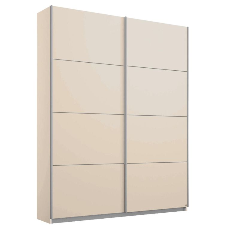 Rauch Belluno 136cm 2 Door Sliding Wardrobe - Champagne