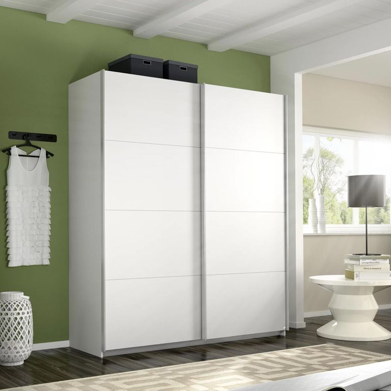 Rauch Belluno 181cm 2 Door Sliding Wardrobe - Alpine White