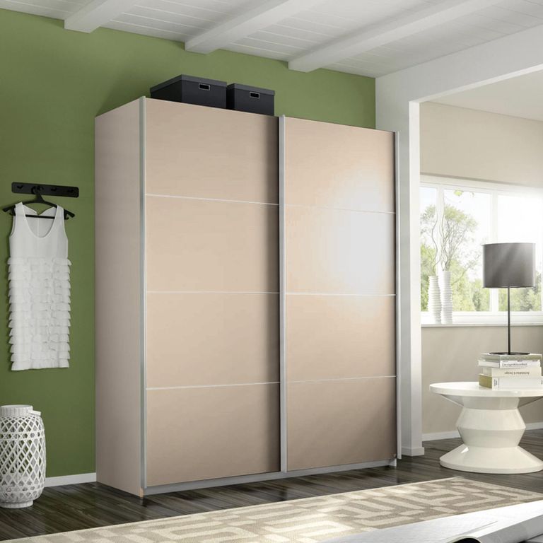 Rauch Belluno 181cm 2 Door Sliding Wardrobe - Champagne