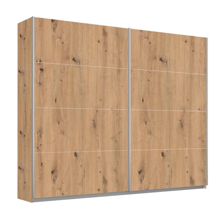 Rauch Belluno 226cm 2 Door Sliding Wardrobe - Artisan Oak