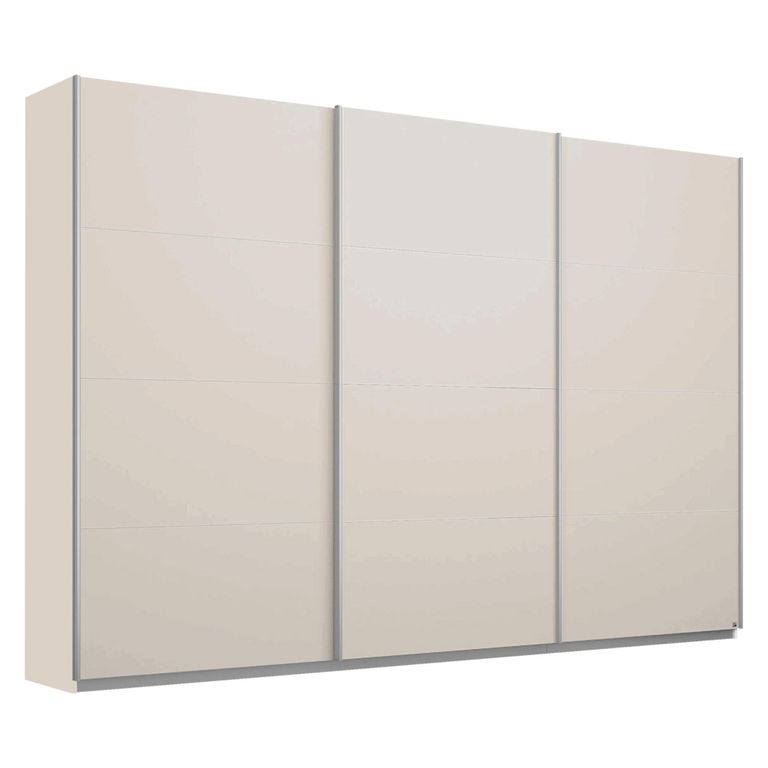 Rauch Belluno 271cm 3 Door Sliding Wardrobe - Champagne