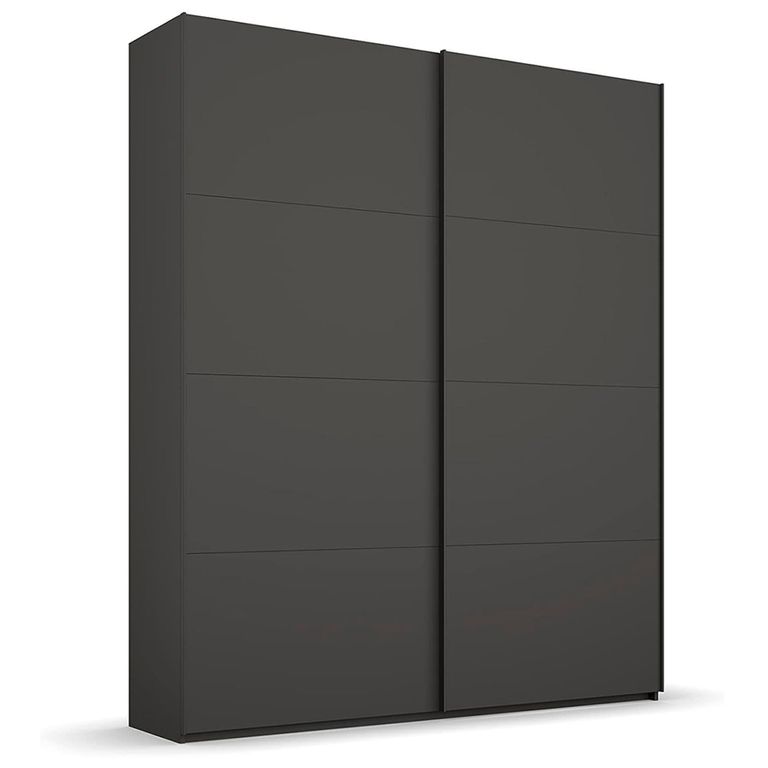 Rauch Beluga Extra 137cm 2 Door Sliding Wardrobe - Graphite