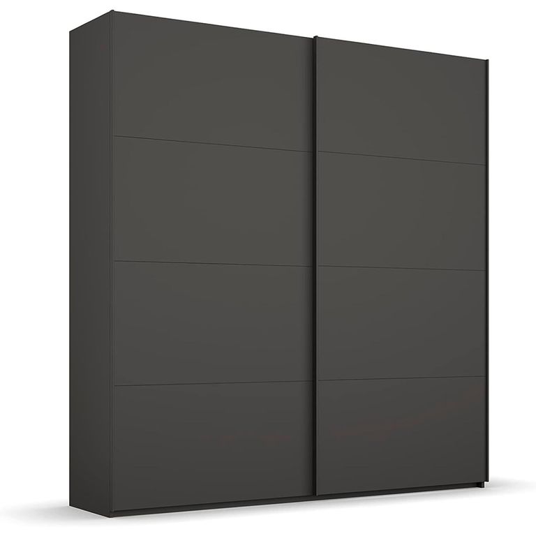 Beluga Extra Sliding Wardrobe - 181cm - 2 Door - Graphite