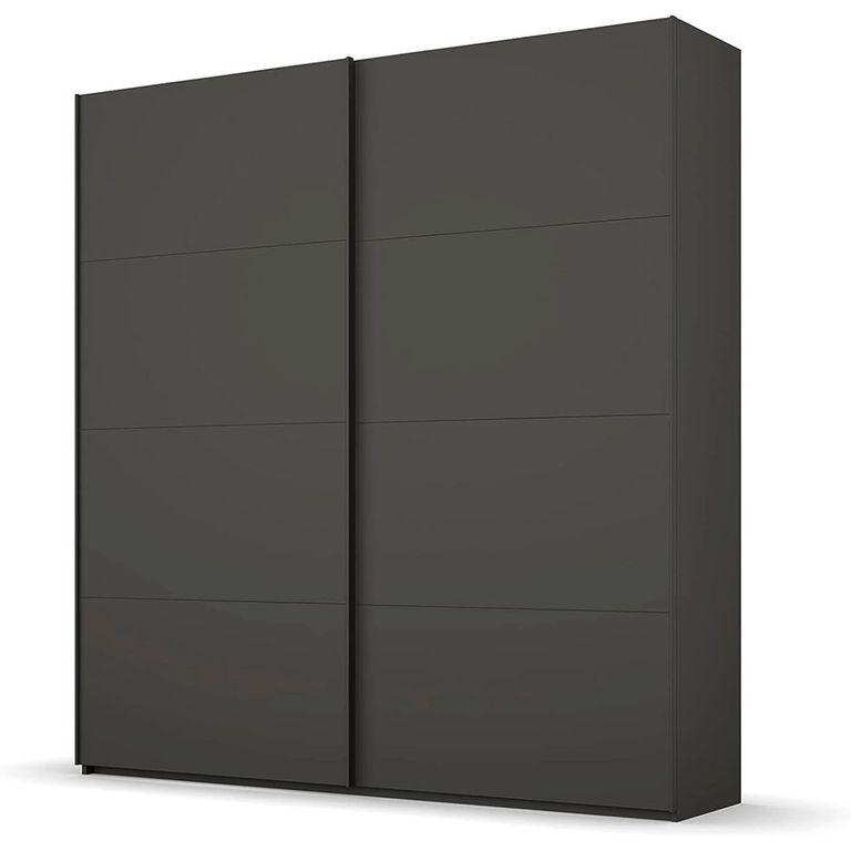 Beluga Extra Sliding Wardrobe - 181cm - 2 Door - Graphite