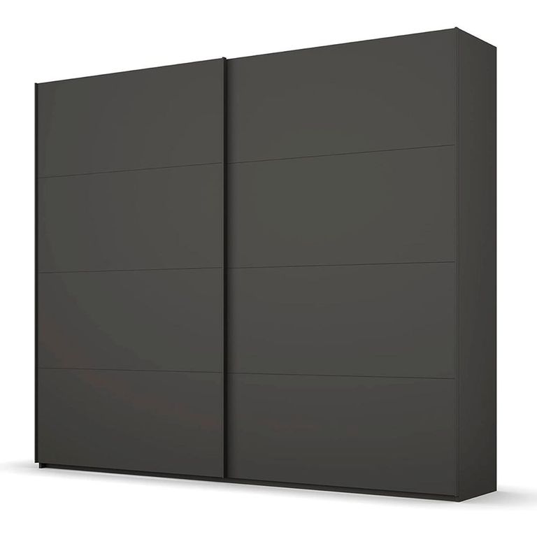 Beluga Extra Sliding Wardrobe - 226cm - 2 Door - Graphite