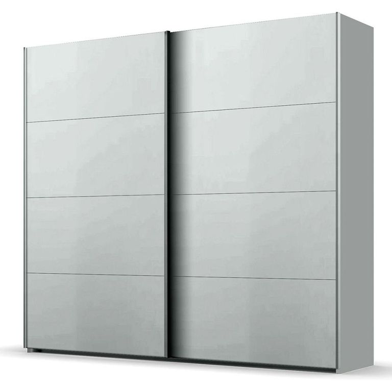 Beluga Extra Sliding Wardrobe - 226cm - 2 Door - Silk Grey
