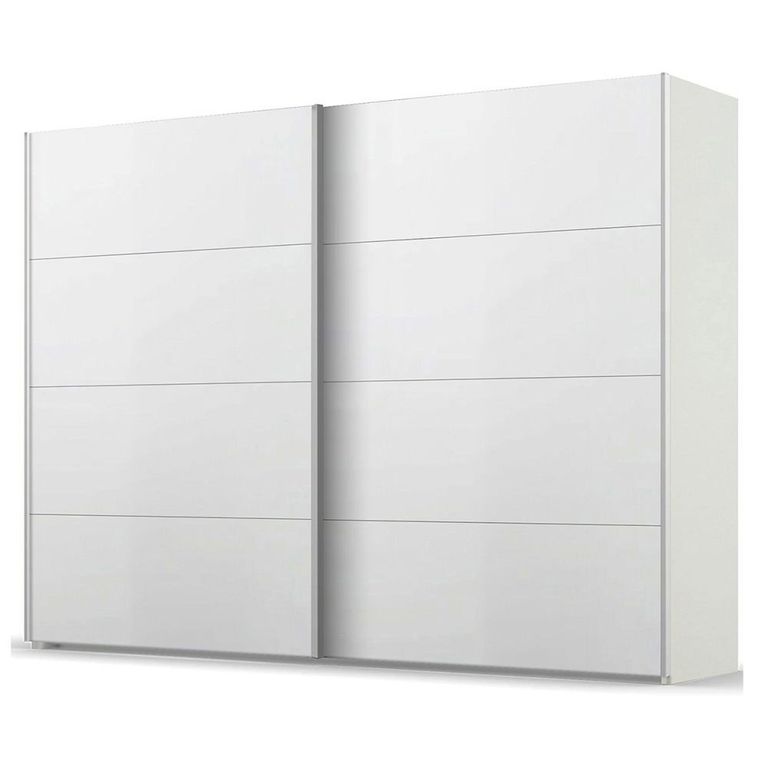 Beluga Extra Sliding Wardrobe - 271cm - 2 Door - Alpine White