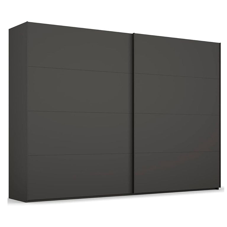 Beluga Extra Sliding Wardrobe - 271cm - 2 Door - Graphite