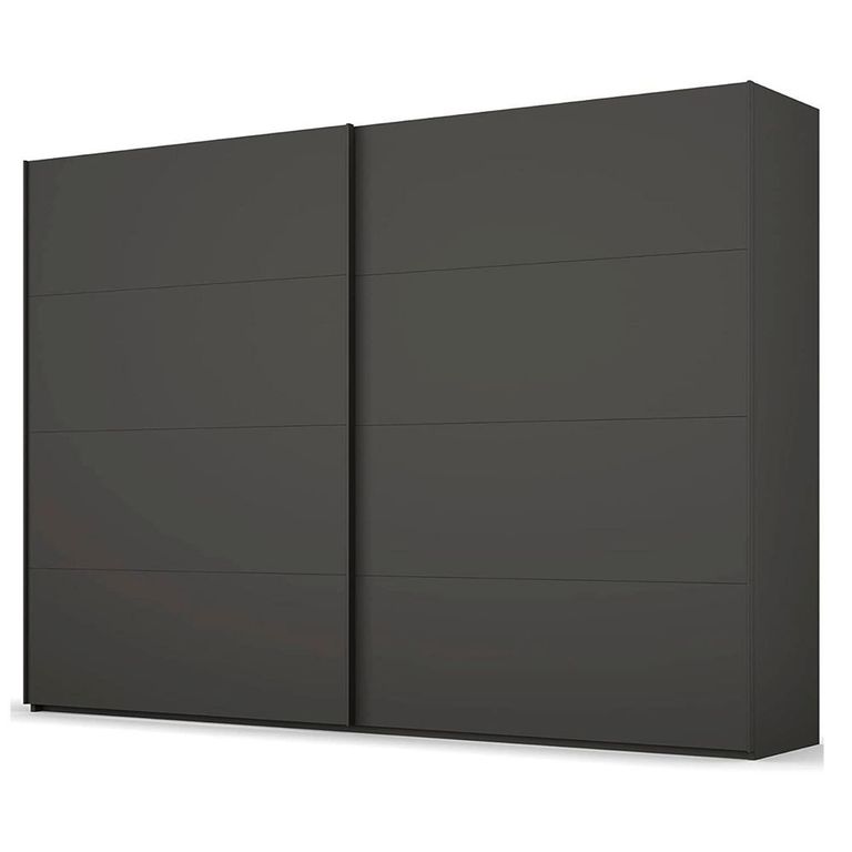 Beluga Extra Sliding Wardrobe - 271cm - 2 Door - Graphite