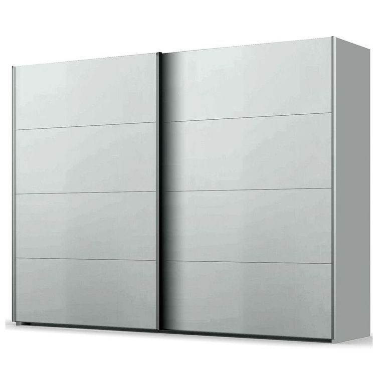 Beluga Extra Sliding Wardrobe - 271cm - 2 Door - Silk Grey