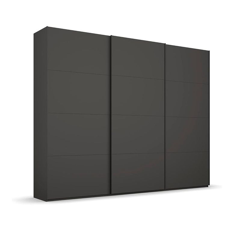 Beluga Extra Sliding Wardrobe - 271cm - 3 Door - Graphite