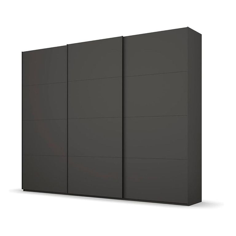Beluga Extra Sliding Wardrobe - 271cm - 3 Door - Graphite