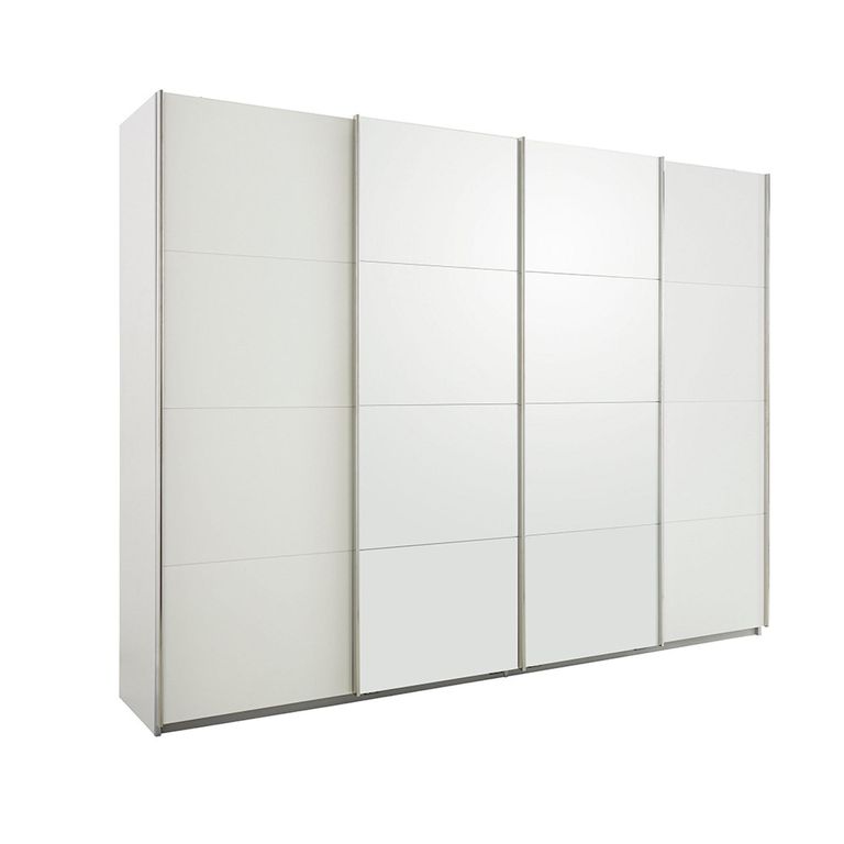 Rauch Beluga Extra 271cm 4 Door Sliding Wardrobe - Alpine White