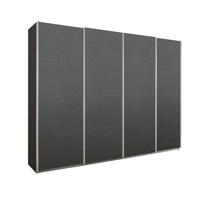 Rauch Beluga Extra 271cm 4 Door Sliding Wardrobe - Graphite