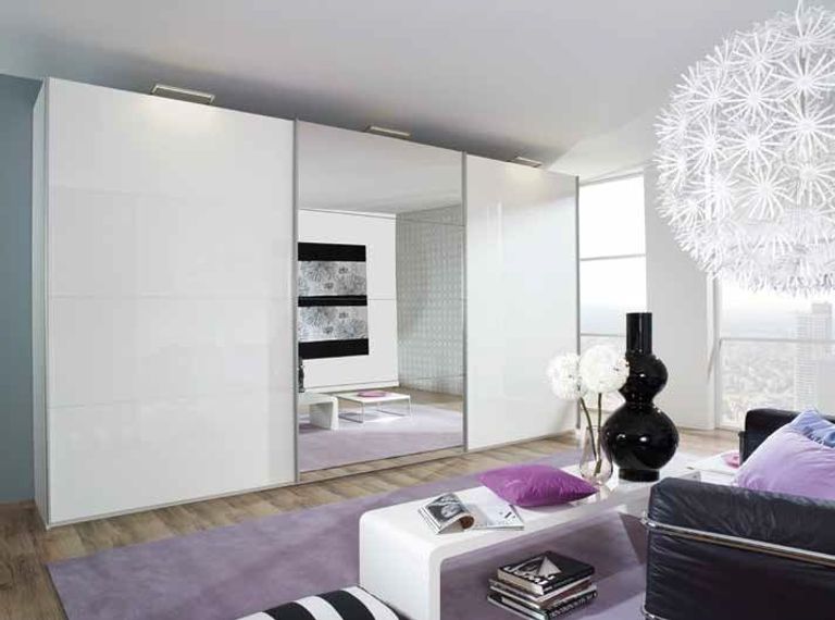 Rauch Beluga-Extra High Polish Sliding Wardrobe - Variation Available